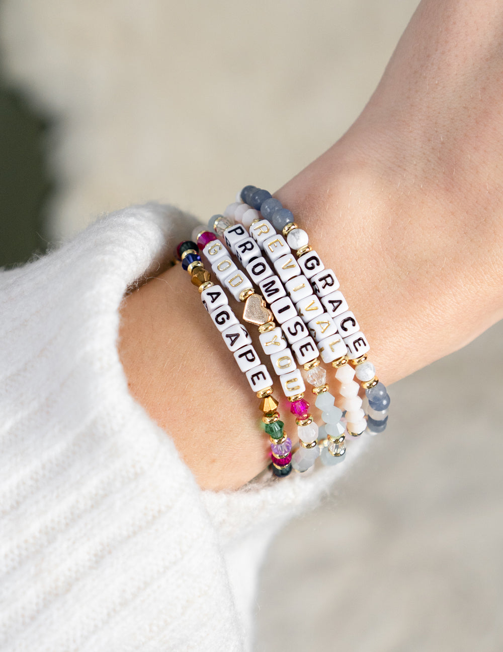 Revival Letter Bracelet