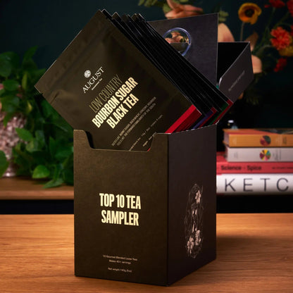 Top 10 Sampler - Taste Ten Trending Teas