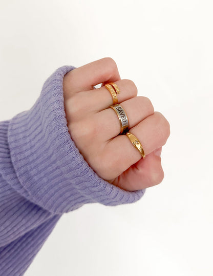 Faith Hope Love Ring