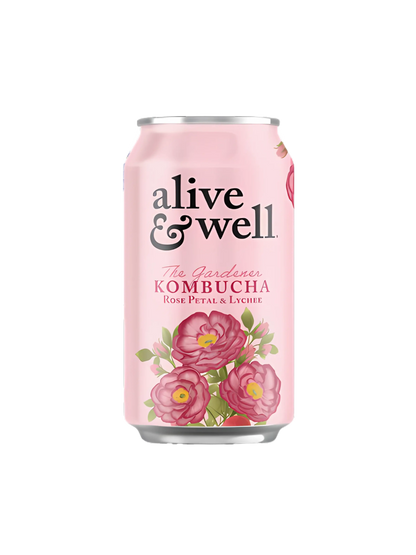 Rose Petal & Lychee Kombucha Organic
