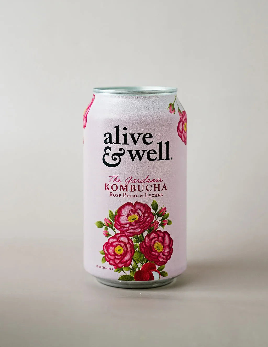 Rose Petal & Lychee Kombucha Organic