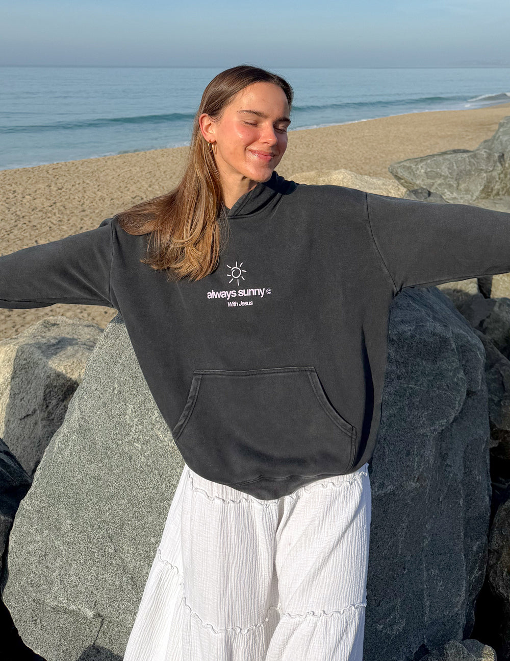 Always Sunny With Jesus Unisex Hoodie