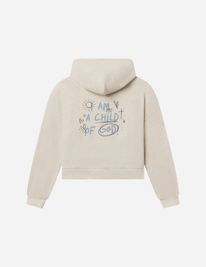 Child of God Eggshell Full-Zip Hoodie