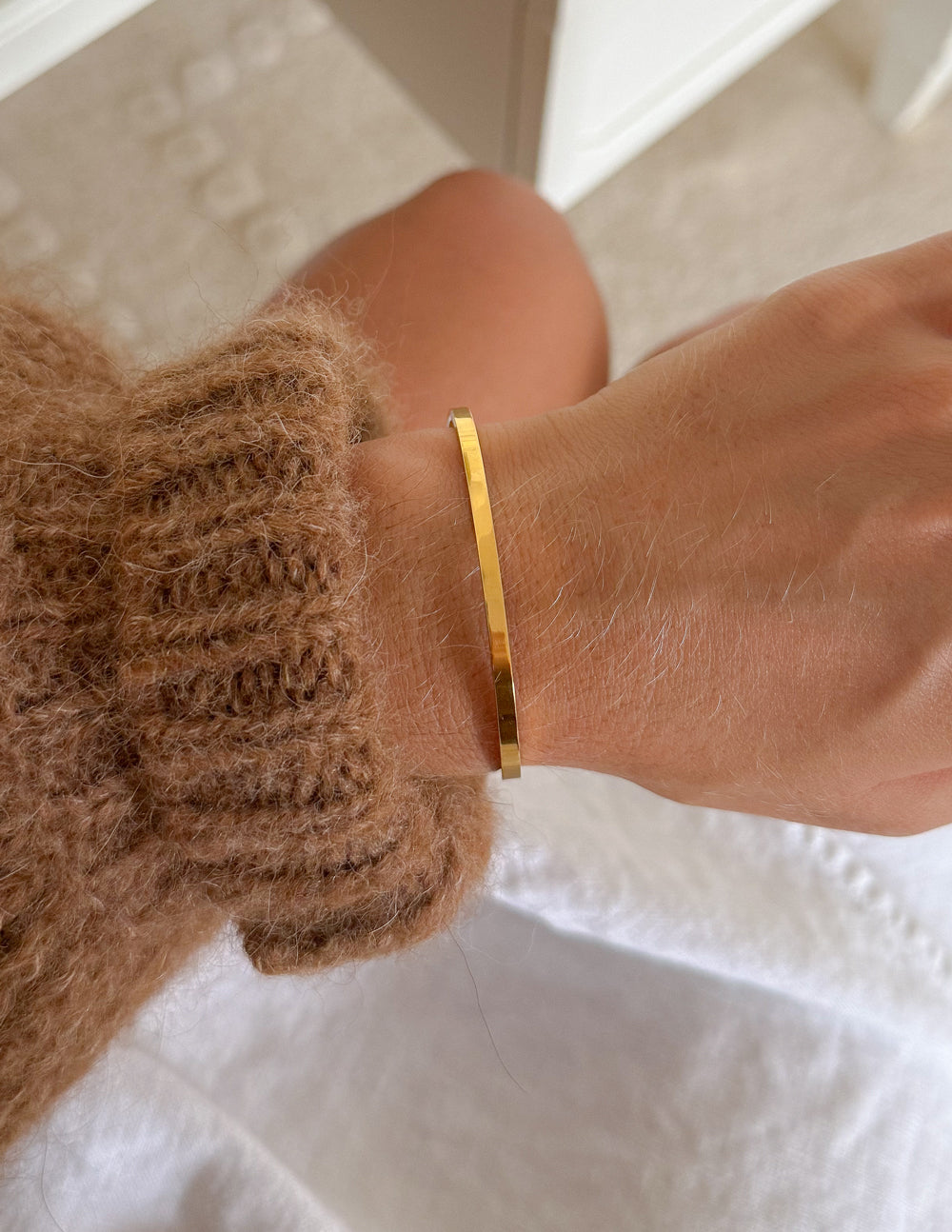 Cross Cuff Bracelet