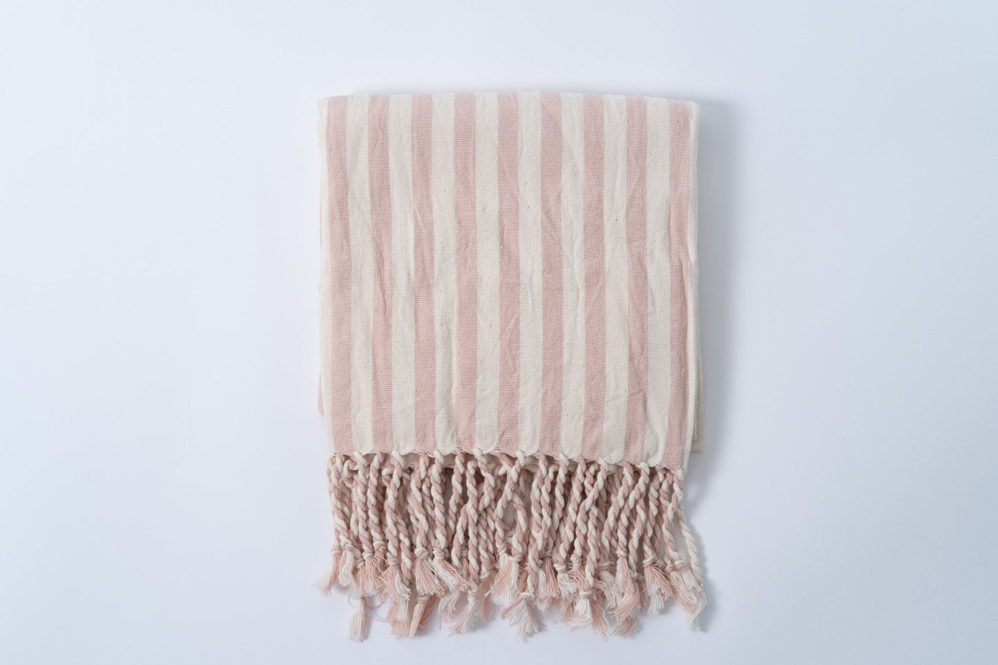 Girit Salmon Cotton Linen Towel