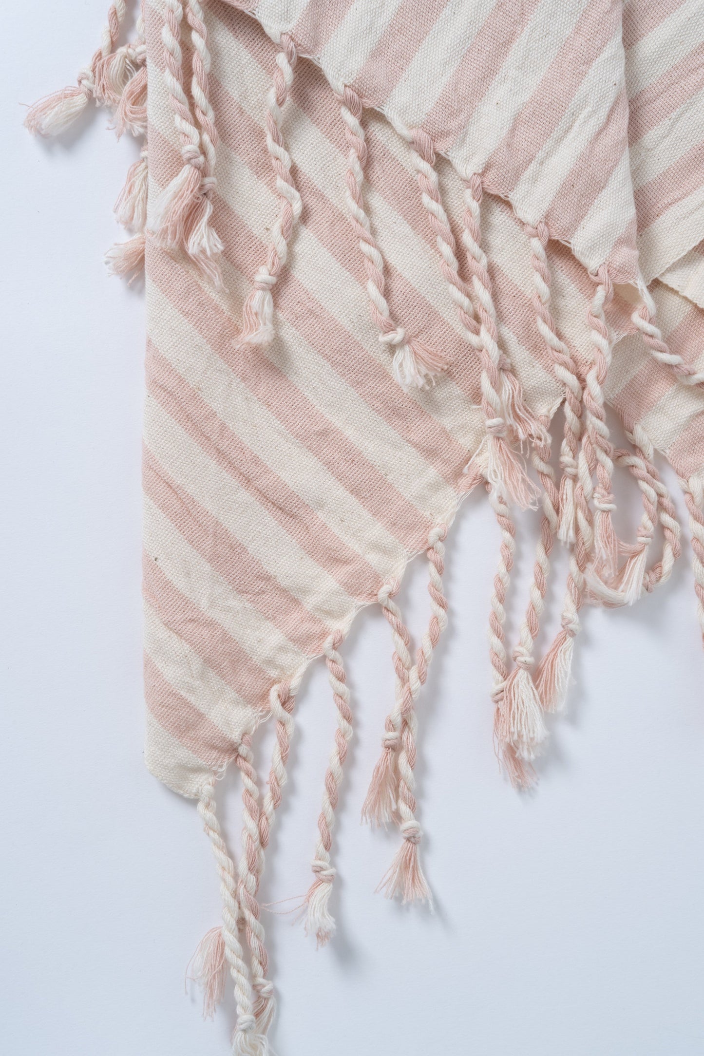 Girit Salmon Cotton Linen Towel