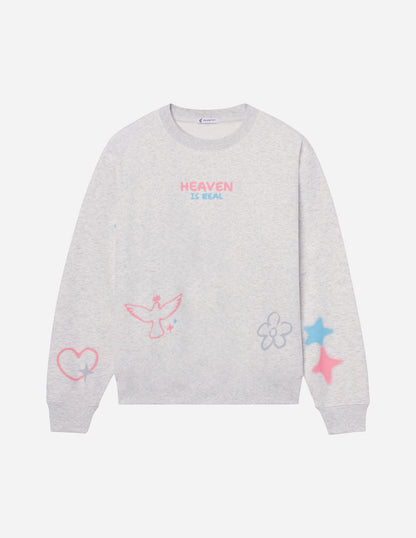 Heaven Is Real Unisex Crewneck