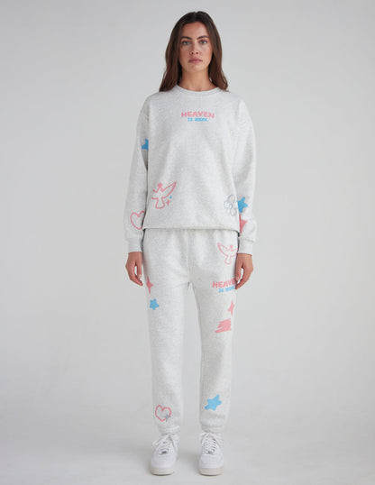 Heaven Is Real Unisex Crewneck