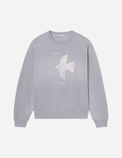 His Love Endures Forever Unisex Crewneck
