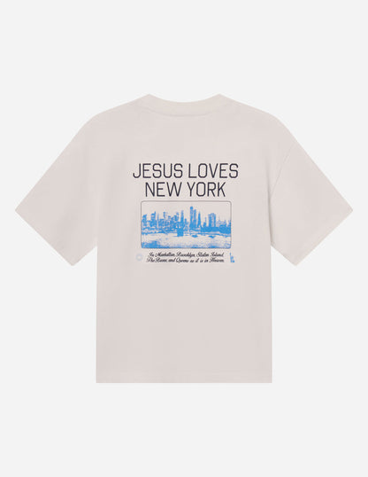 Jesus Loves New York Heavyweight Tee