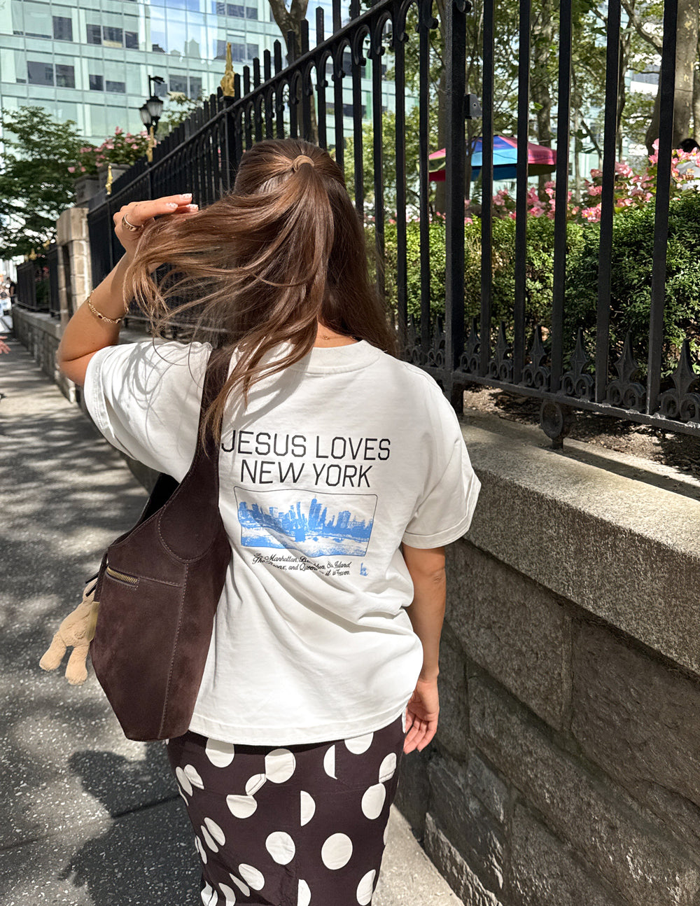 Jesus Loves New York Heavyweight Tee