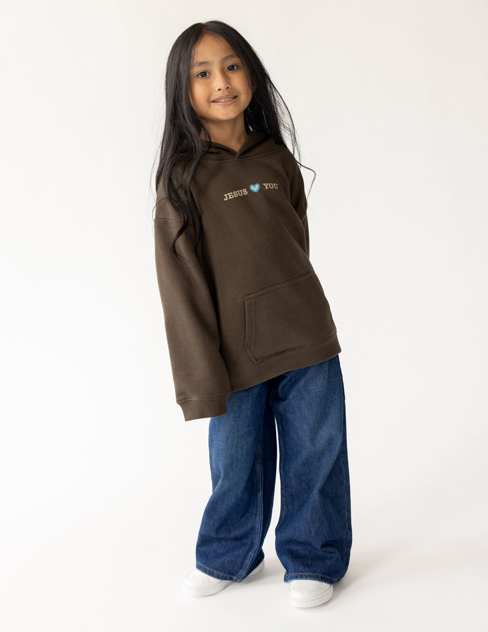 Jesus Loves You Kids Hoodie