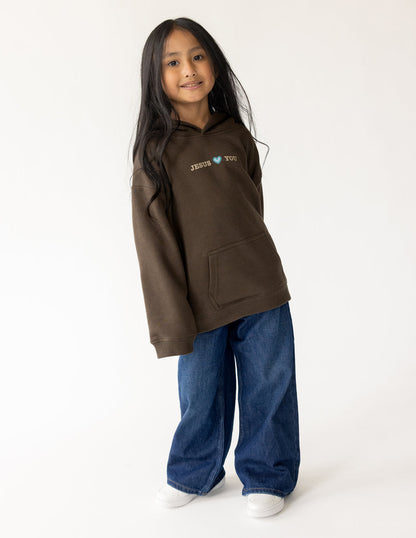 Jesus Loves You Kids Hoodie