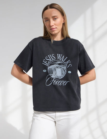 Jesus Walks Heavyweight Tee