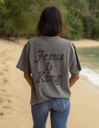 Not Sorry Jesus Is King Heavyweight Tee