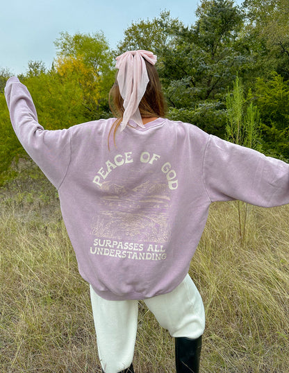 Peace of God Unisex Crewneck
