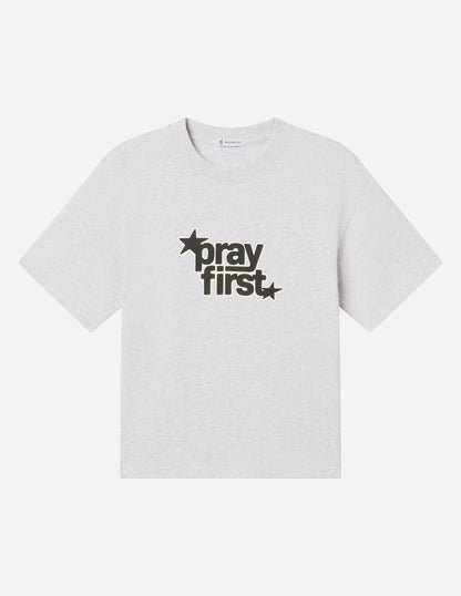 Pray First Heavyweight Tee