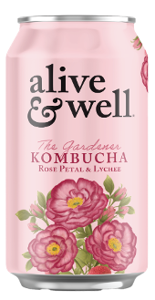 Rose Petal & Lychee Kombucha Organic