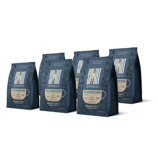 Honduran Espresso Blend – Medium-Dark Roast Specialty Coffee, 6-Pack 4.5lb