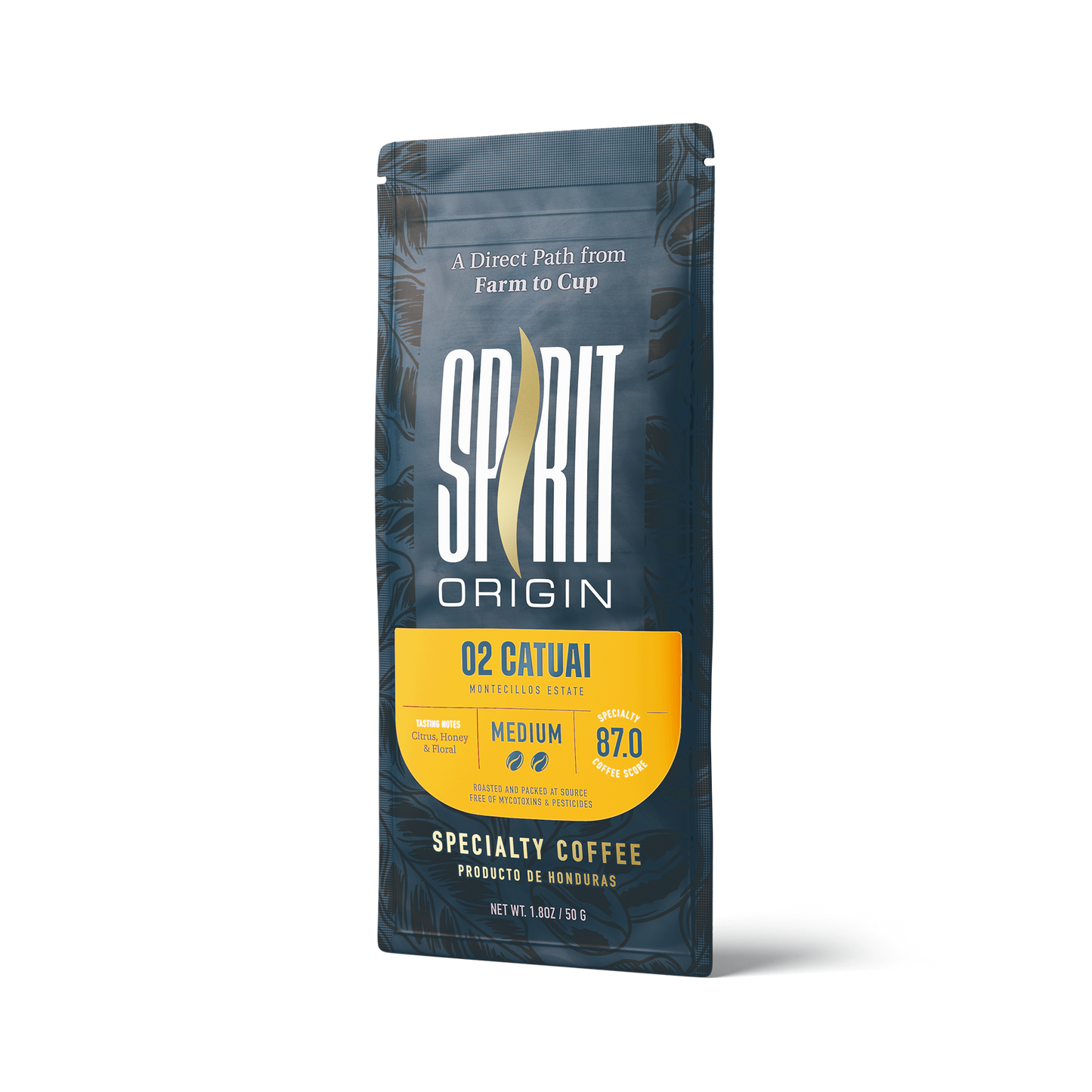 Honduras Montecillos Catuai Washed – Medium Roast Specialty Coffee, 50g Sample