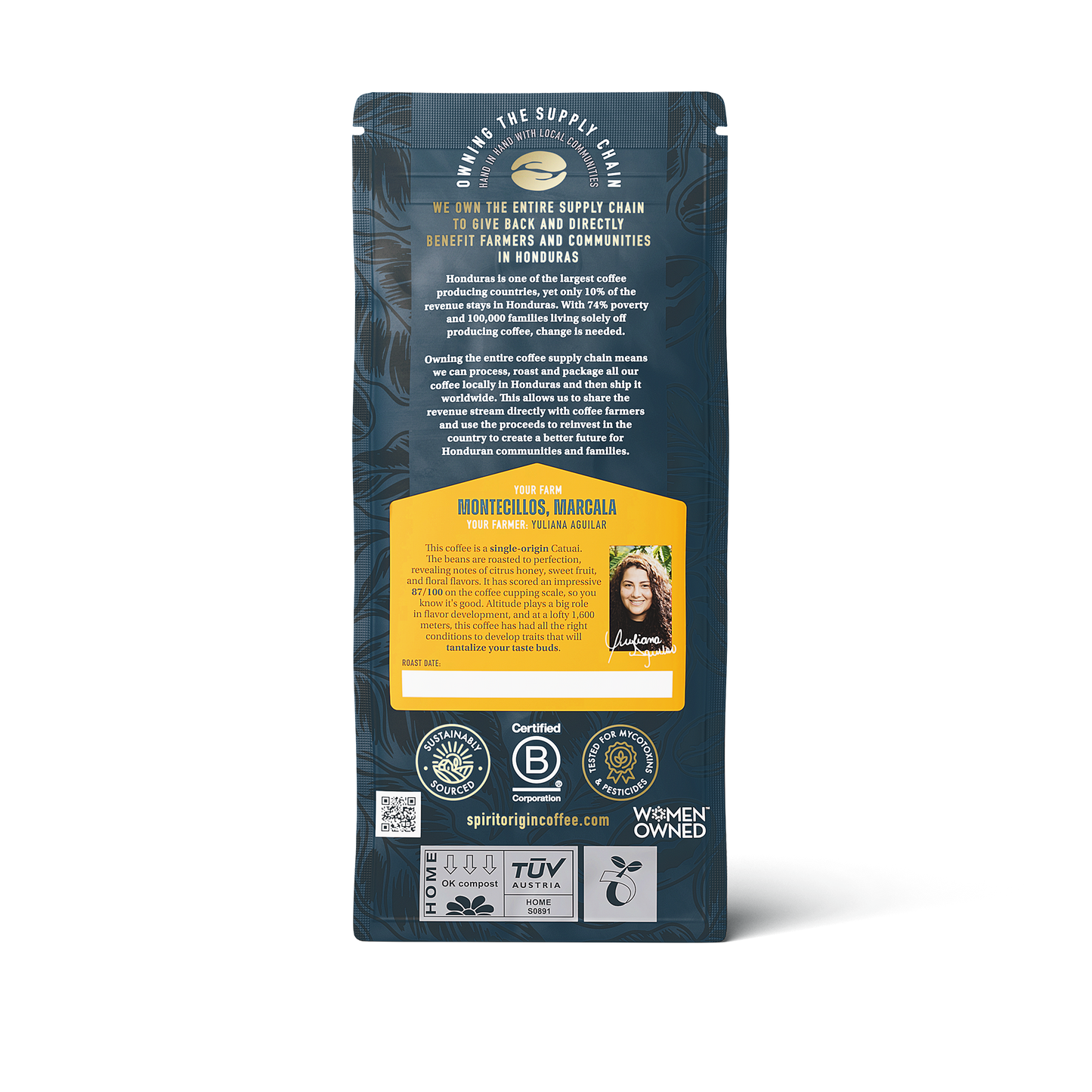 Honduras Montecillos Catuai Washed – Medium Roast Specialty Coffee, 50g Sample