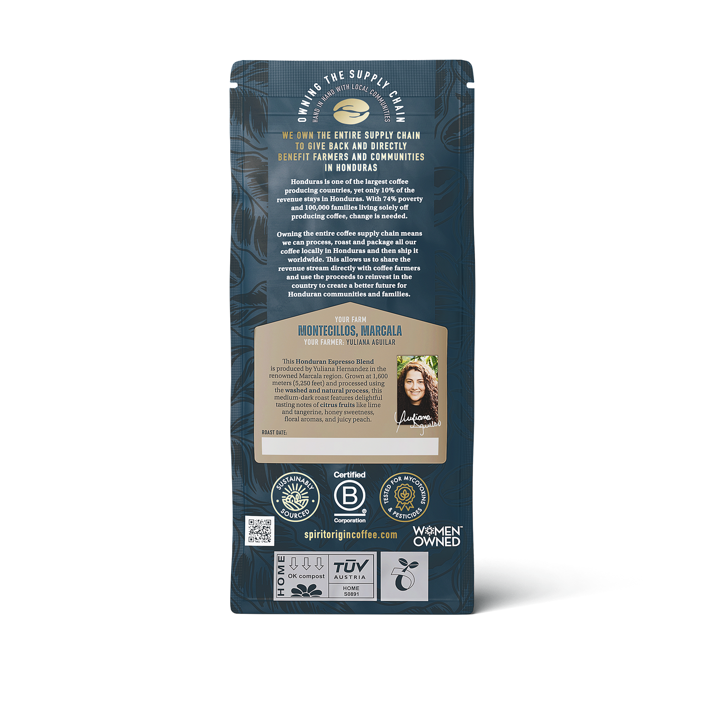 Honduran Espresso Blend – Medium-Dark Roast Specialty Coffee, 50g Sample