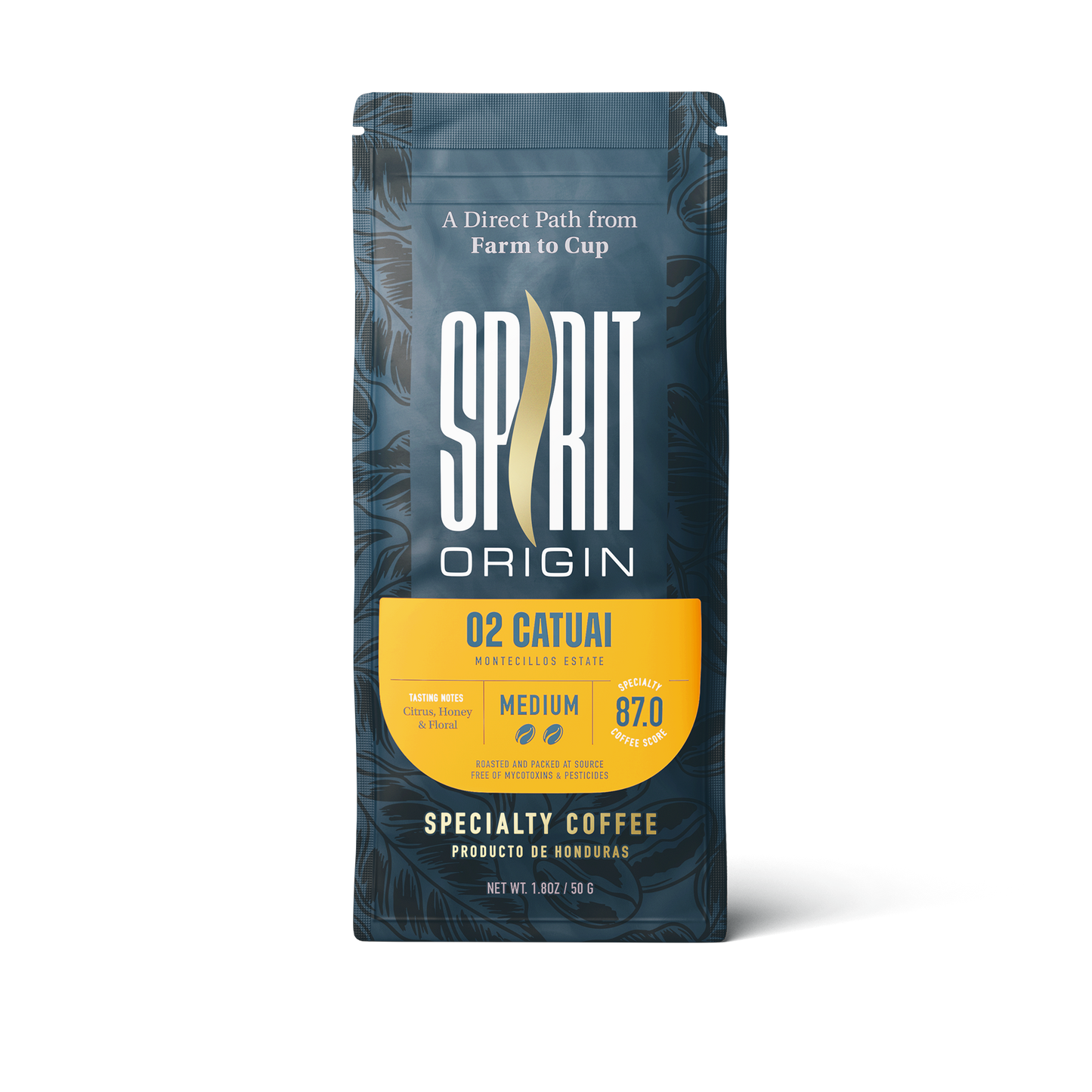 Honduras Montecillos Catuai Washed – Medium Roast Specialty Coffee, 50g Sample