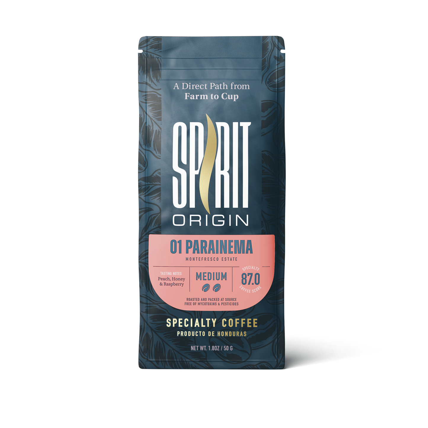 Honduras Monte Fresco Parainema Washed – Medium Roast Specialty Coffee, 50g Sample