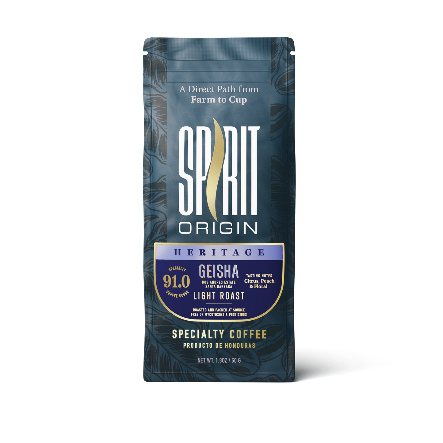 Honduras Dos Andres Gesha Washed – Light Roast Specialty Coffee, 50g Sample