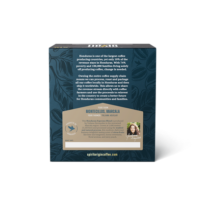 Single-Serve Pour-Over Drip Coffee Bags – Espresso Blend Specialty Coffee (10-Pack)