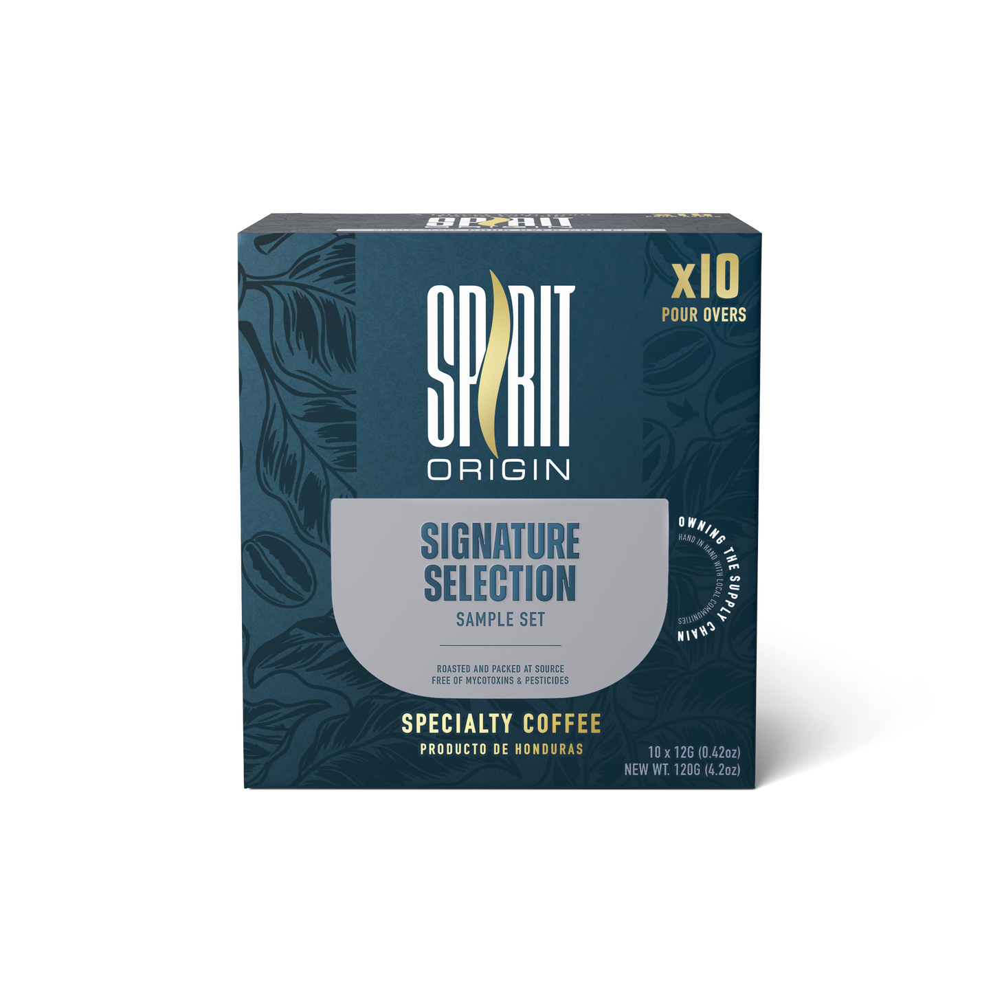 Single-Serve Pour-Over Drip Coffee Bags – Mix Sample Set, Specialty Coffee (10-Pack)