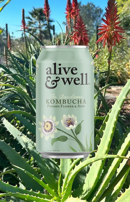 Passionflower & Aloe Kombucha Organic