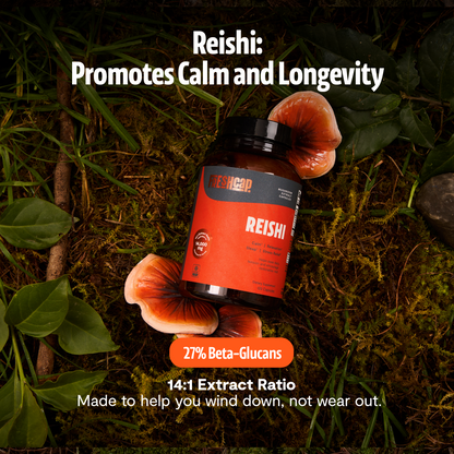 Organic Reishi Mushroom Capsules
