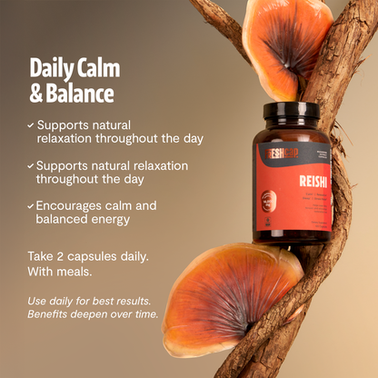 Organic Reishi Mushroom Capsules
