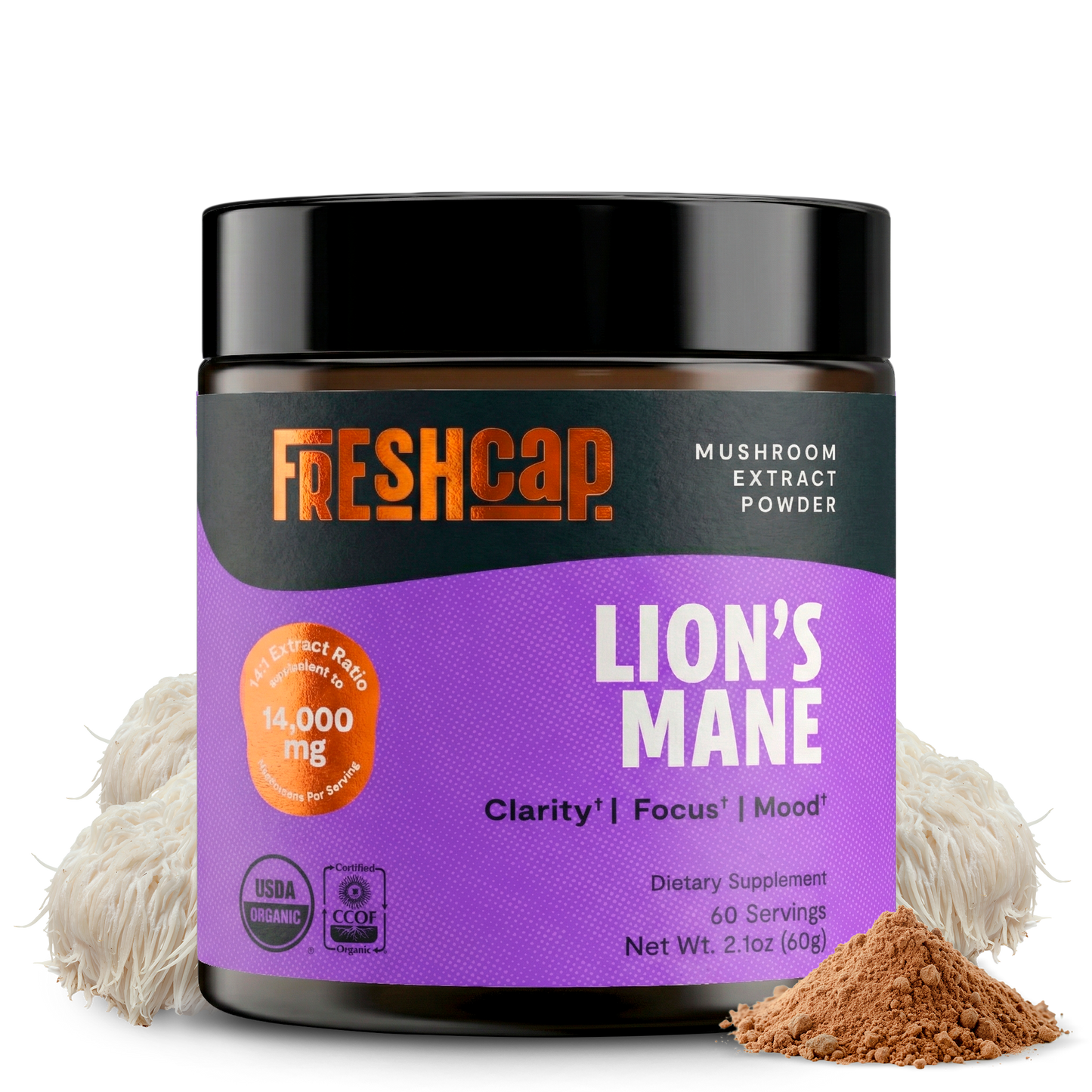 Organic Lion’s Mane Mushroom Powder