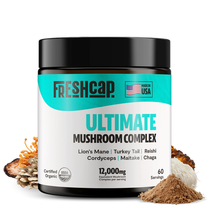 Organic Mushroom Extract Powder Blend