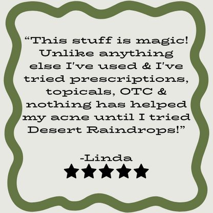 DESERT RAINDROPS