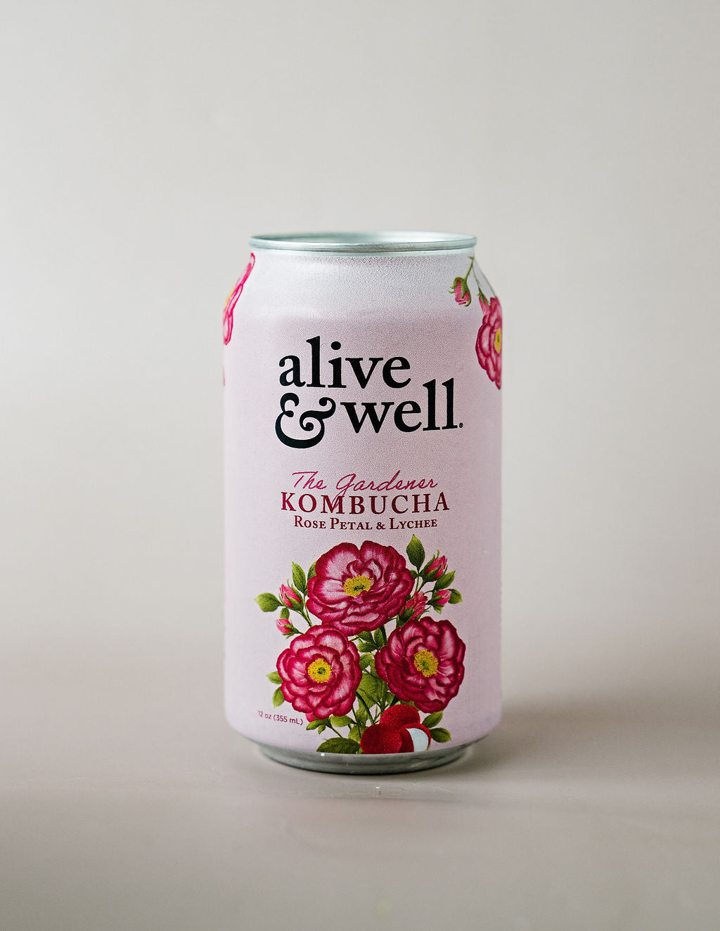 Rose Petal & Lychee Kombucha Organic