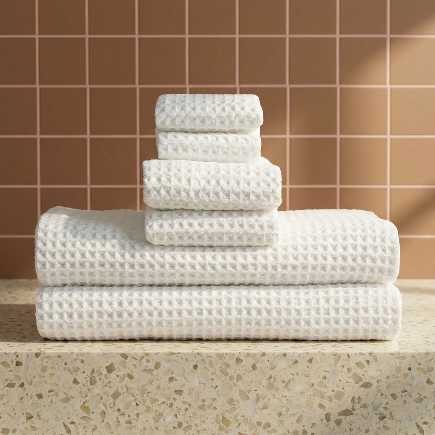 Sedona Australian Cotton Waffle Towels